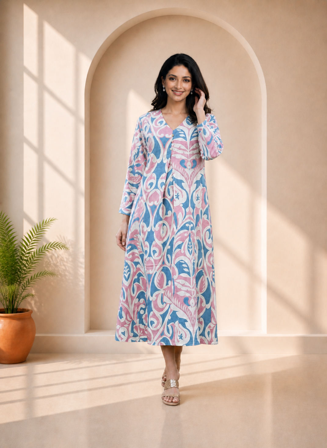 Buy Premium Midi Dresses for Women Online | Trendy Midi Dress Collection | D'MAYE